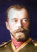 Here is Tsar Nicholas II